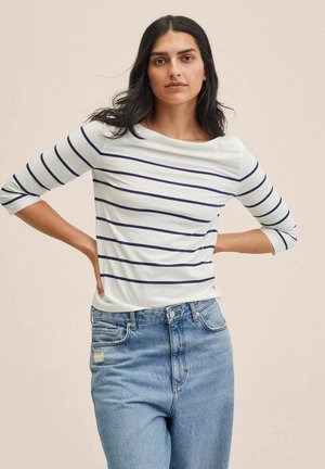 PARISIAN - Long sleeved top - bleu marine foncé