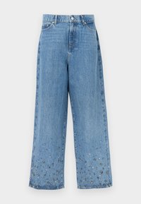 SLOUCHY WIDE TAILORLESS - Blugi loose fit - blu