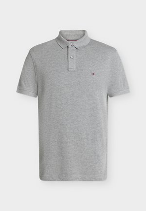 Tommy Hilfiger, REGULAR POLO , szary melanż