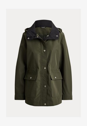 Lauren Ralph Lauren, HOODED FUNNELNECK ANORAK - Vodootporna jakna - litchfield loden