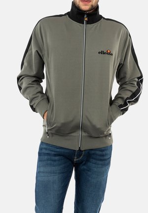 Sweater met rits - grey