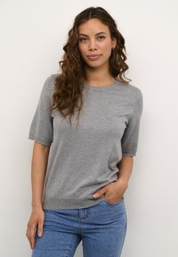 Kaffe - KALIZZA  - Blouse - grey melange Miniatuurafbeelding 1