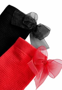 Next BOW 2 PACK - Calze - black