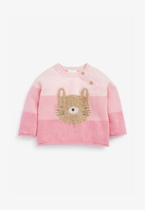 STRIPE BEAR - Maglione - pink