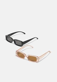 UNISEX 2 PACK - Solbriller - black/beige
