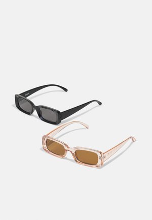 UNISEX 2 PACK - Occhiali da sole - black/beige