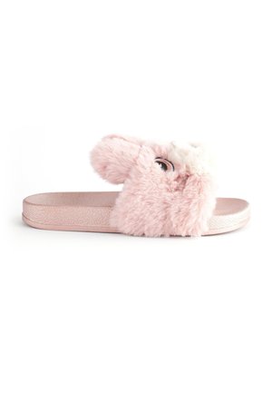 Next FUN ANIMAL SLIDERS - Papuci - pink metallic