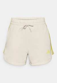 ESSENTIALS 3 STRIPES PRINT CARGO - Pantalón corto de deporte - alumina