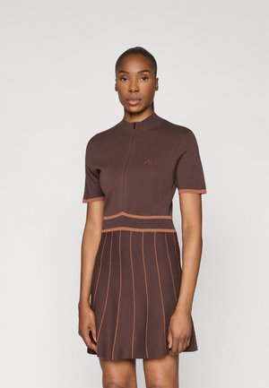 PHILLIPA DRESS2-IN-1 - Džersejové šaty - mahogany