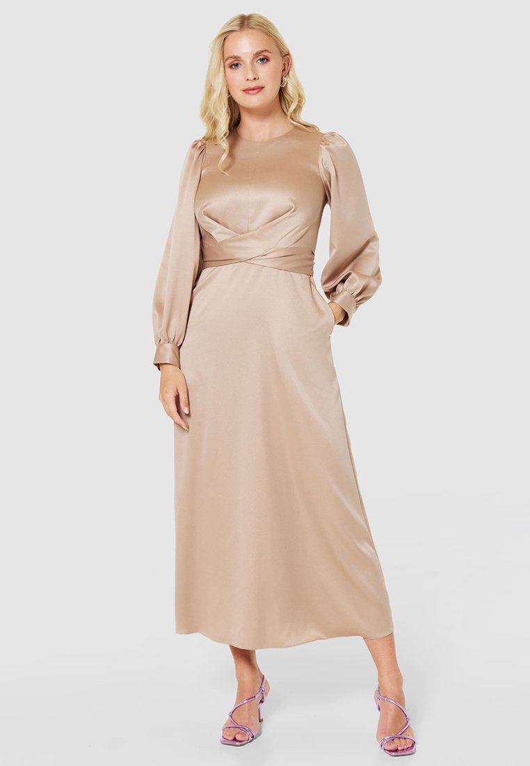 Closet Maxi-jurk beige