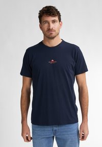 Petrol Industries - Basic T-shirt - navy blue Thumbnail Image 1