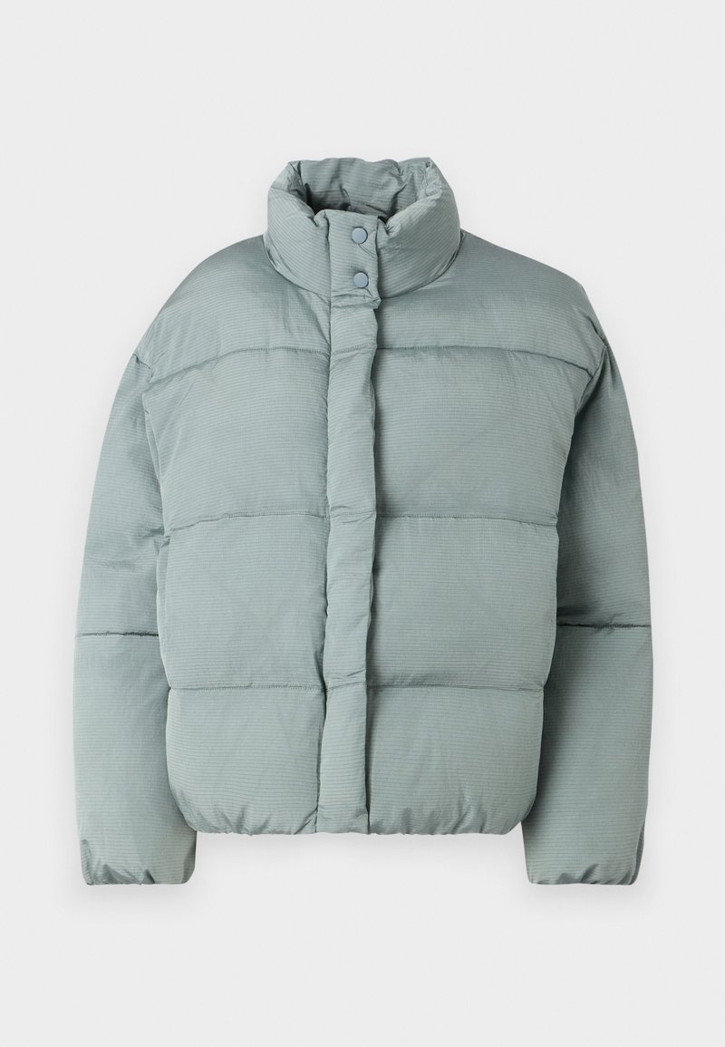 American vintage Winterjas zilverkleurig