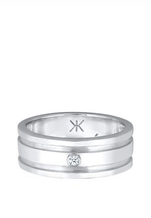 CHUNKY DIAMOND - Ring - silberfarben