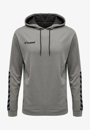 Hummel Kapuzenpullover - grey melange