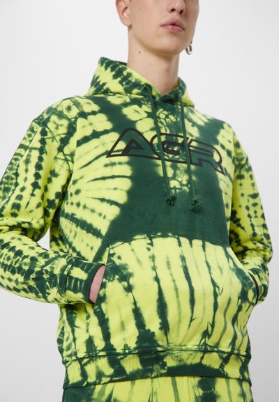 AGR HAPPINESS BALANCE HOODY UNISEX - Φούτερ - yellow/green