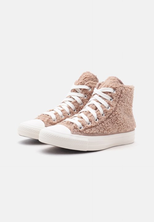 Converse CHUCK TAYLOR ALL STAR - High-top trainers - nomad/desert khaki/egret — foto 2