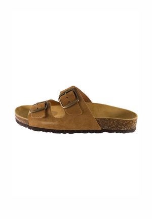 Sandalias planas - marron