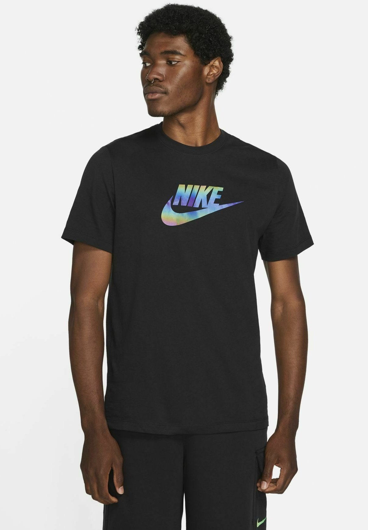 Nike Sportswear FESTIVAL FUTURA - T-shirt print - black/zwart - Zalando.nl
