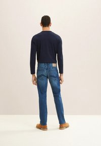 TOM TAILOR MARVIN - Ravne kavbojke - used mid stone blue denim