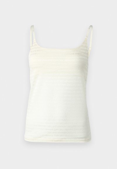 Emporio Armani TANK - Bluză de corp - yogurt