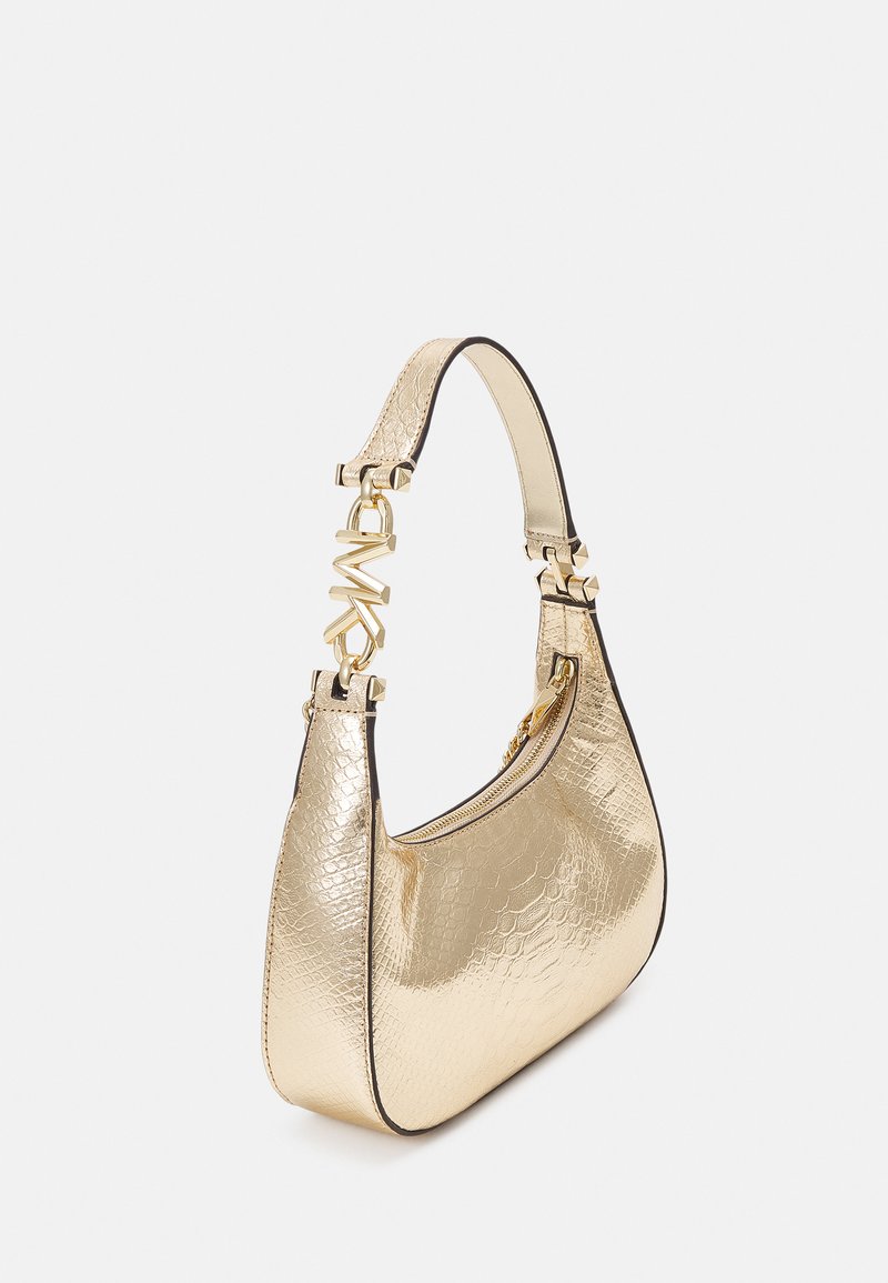 MICHAEL Michael Kors PIPER POUCHETTE - Bolso mano - gold-coloured/dorado - Zalando.es