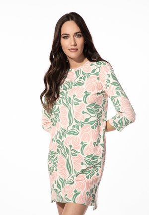 FLORALER PRINT - Nachtjapon - grün