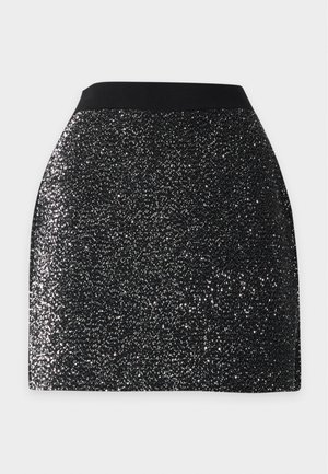 Elisabetta Franchi, Μίνι φούστα - nero/silver-coloured