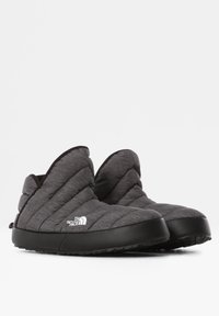 The North Face THERMOBALL TRACTION BOOTIE - Botas para la nieve - PHANTOM GREY HEATHER PRINT/BLACK