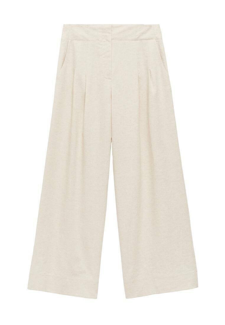 Mango Broek beige