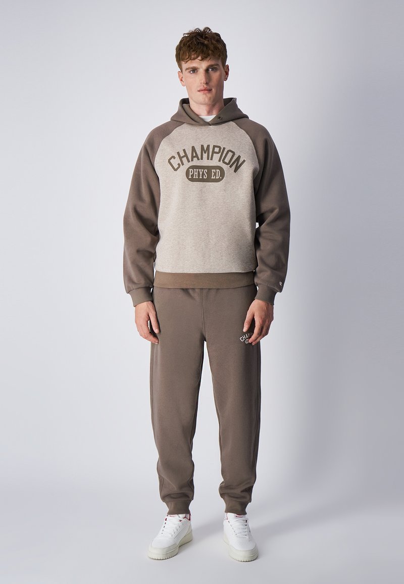 brown champion tracksuit