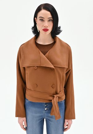 DOPPIOPETTO - Veste légère - camel beige