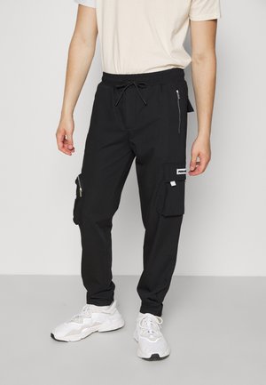 Pantalon cargo - black