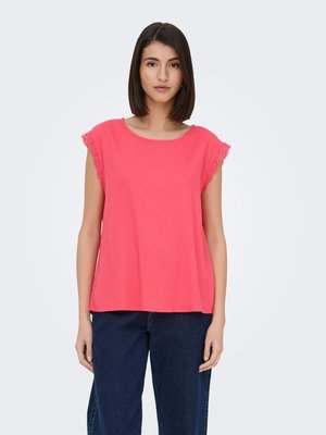 JDY, JDYSAY - T-shirt imprimé - calypso coral