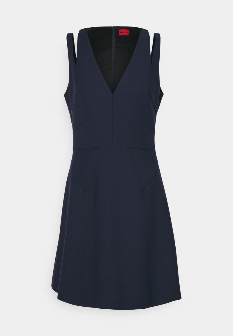 HUGO Cocktailjurk donkerblauw