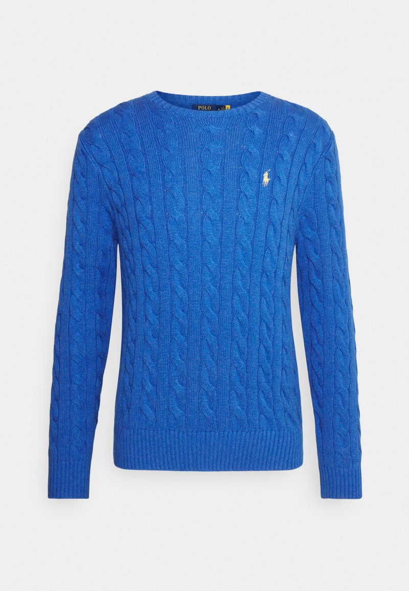 Polo Ralph Lauren CABLE-KNIT COTTON JUMPER - Camisola - dockside blue heather