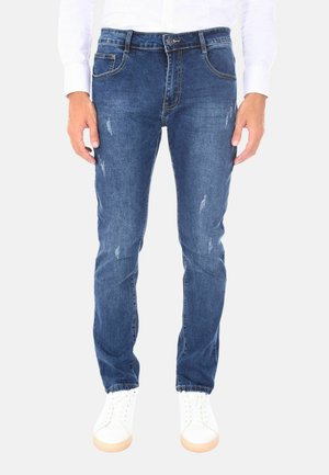 STRAPPATO - Jeans a sigaretta - blu