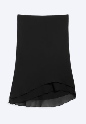 Weekday, ASHA  - Jupe trapèze - black dark