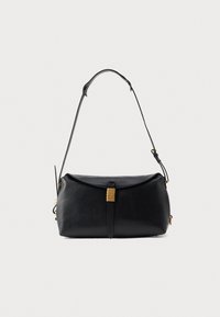 Selected, nero/antique gold-coloured