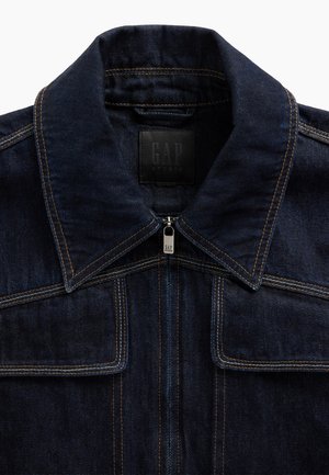 GAP, GAPSTUDIO DOUBLE-POCKET DENIM JACKET - Дънково яке - dark rinse