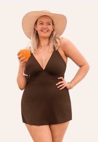 Cupshe Strandaccessoire - dark brown