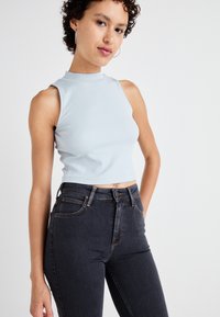 Lee BREESE - Flared jeans - washed black