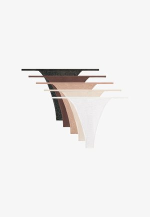 OYSHO, 5 PACK - String - chocolate