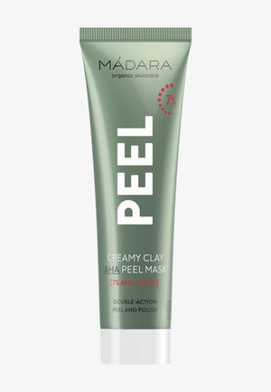 MÁDARA PEEL CREAMY CLAY AHA PEEL MASK - Gesichtsmaske - -