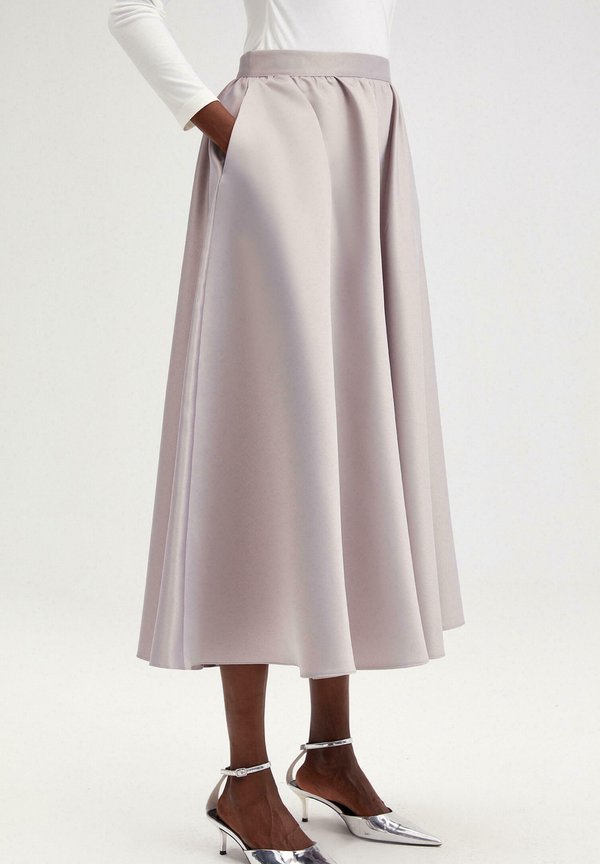 Faltenrock - metallic