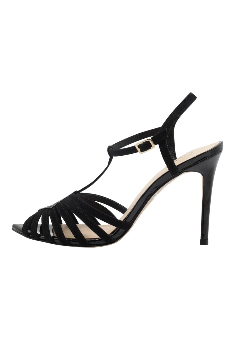 Damen Pumps | faina High Heel Sandalette schwarz - KK55109 Damen Pumps | faina High Heel Sandalette schwarz - KK55109