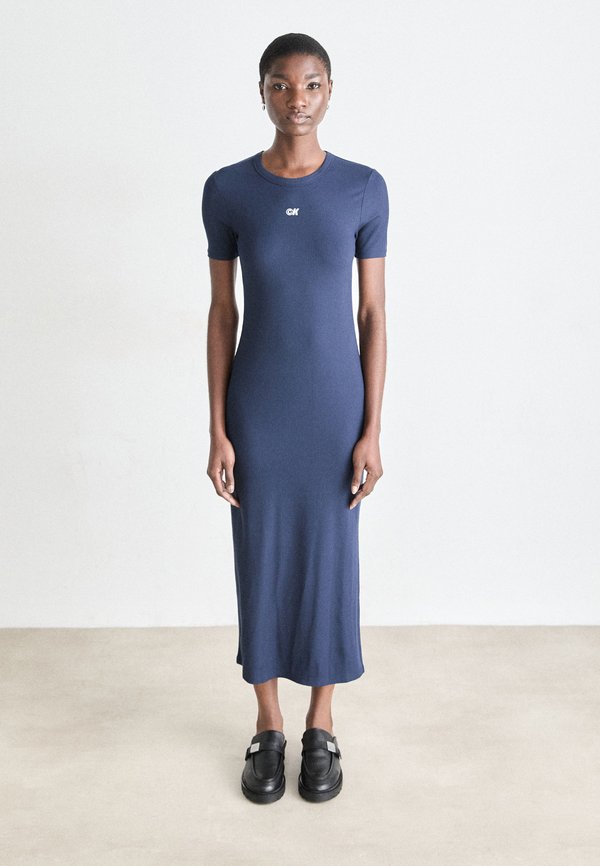 Jersey dress - dark sapphire