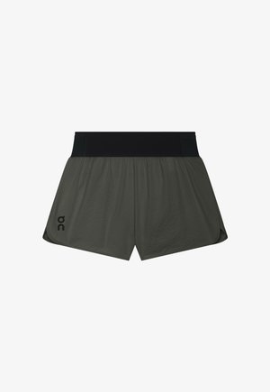 On, PERFORMANCE VOLT SHORTS - Tracksuit bottoms - espresso