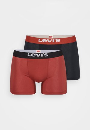 MEN BASIC 2 PACK - Trunks - red/black