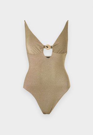 MOSCHINO SWIM SWIMSUIT - Plavky - multi brown