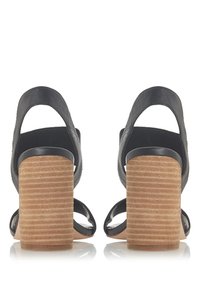 Dune London Sandály na vysokém podpatku - black